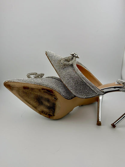 Steve Madden Coquette Rhinestone Bow Pointed Stiletto Heels (US 6.5M)