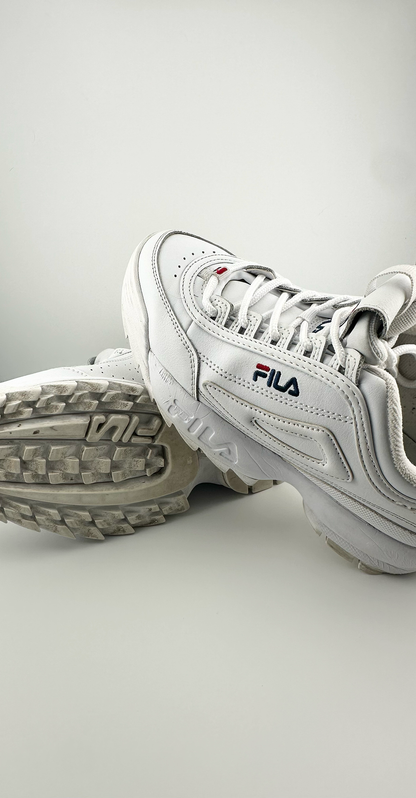 Y2K Fila Platform Sneakers for Streetwear, Fila Disruptor 2 Women's Sneaker (US 6.5)